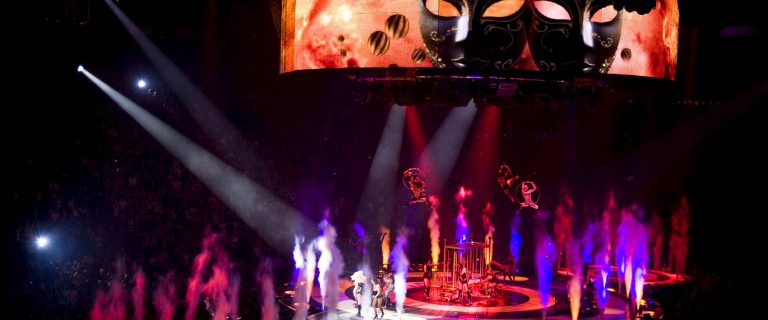 Britney Spears Circus tour 4-metre high and 56-metre wide LED screen
