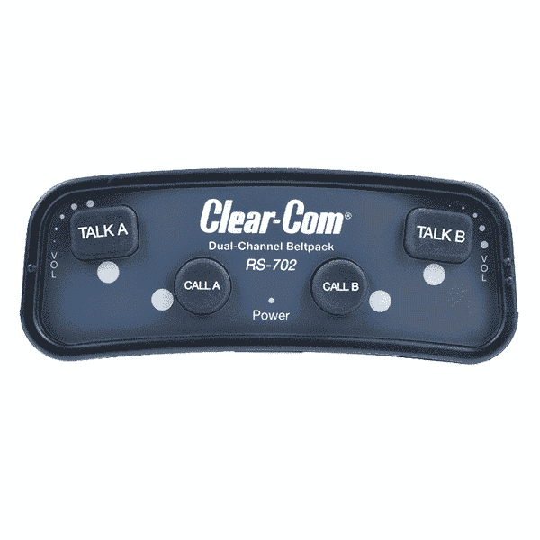 Clear-Com, RS-702, 2Ch Wired Beltpack Intercom System