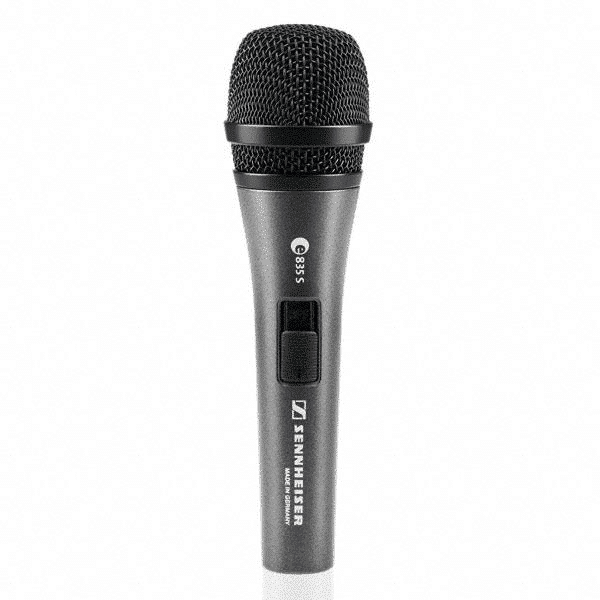 Sennheiser, e 835-S, Cardioid Microphone for Speach/Vocal