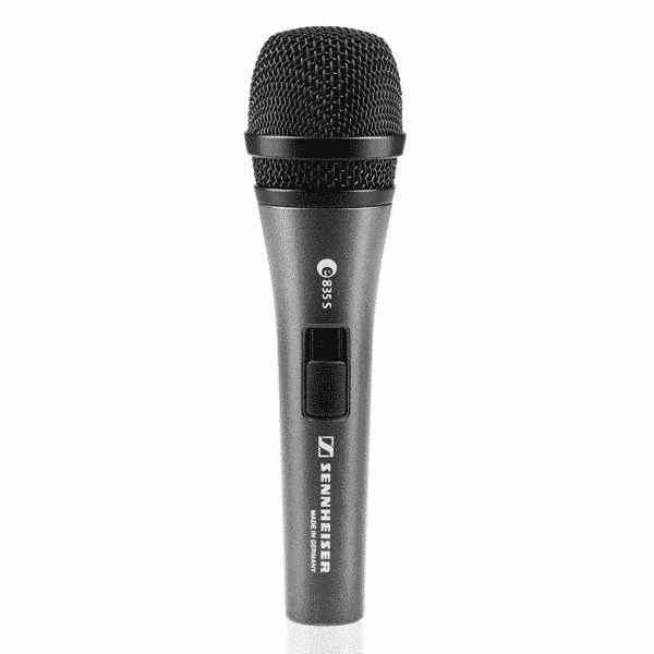 Sennheiser, e 835-S, Microphone dynamique cardioïde