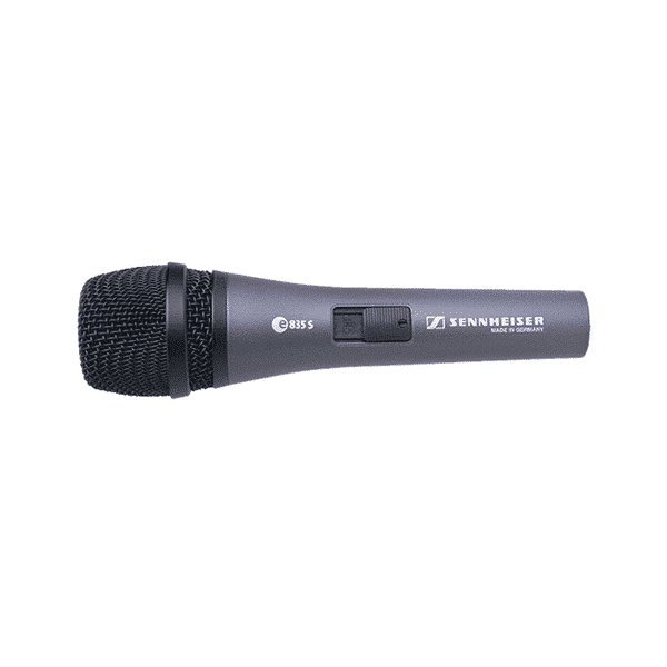 Sennheiser, e835-S, Microphone vocal stéréo avec interrupteur