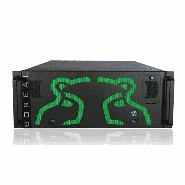 Green Hippo, Boreal, 4RU Rack Mount Touring Media Server