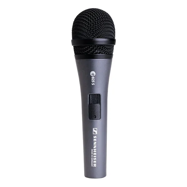 Sennheiser, e 825 S, Microphone dynamique cardioïde de 16 KHz