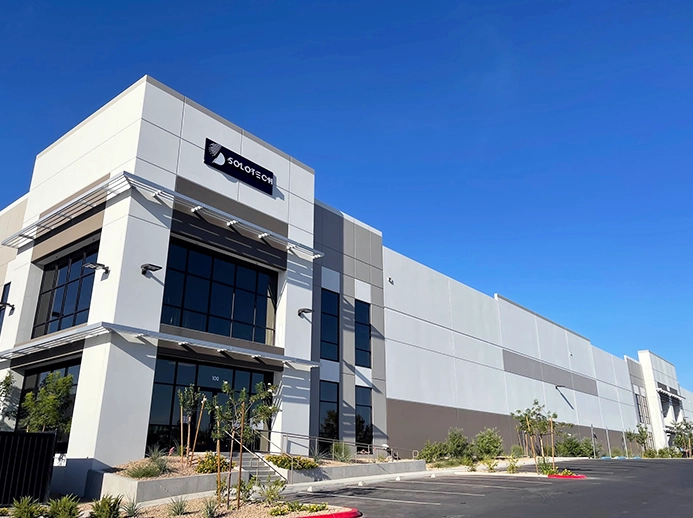Solotech announces opening of major new facility in Las Vegas, Nevada, USA.